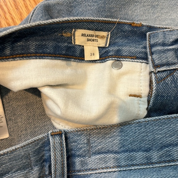 Madewell Relaxed denim shorts - Picture 3 of 3